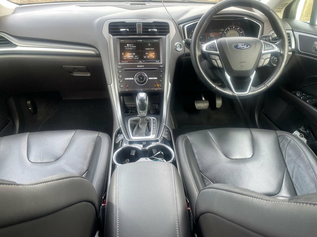 Ford Mondeo 2.0 Tdci Titanium Powershift Euro 6 Ss White #6
