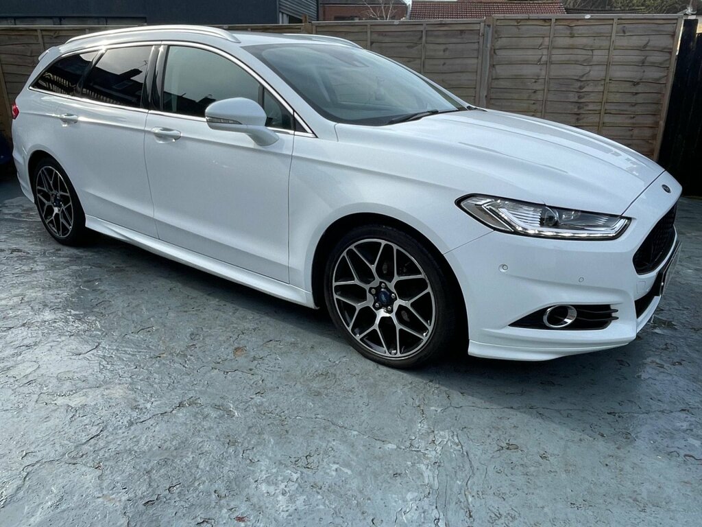 Ford Mondeo 2.0 Tdci Titanium Powershift Euro 6 Ss White