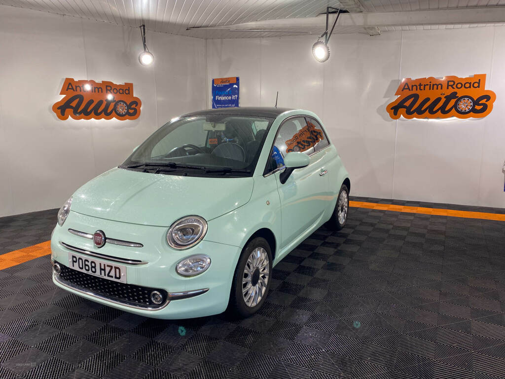 Fiat 500 1.2 Lounge PO68HZD Green #3