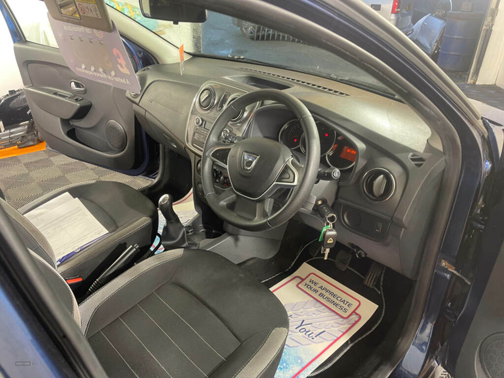 Dacia Sandero Stepway 1.5 Dci Ambiance SB68FRL Blue #6