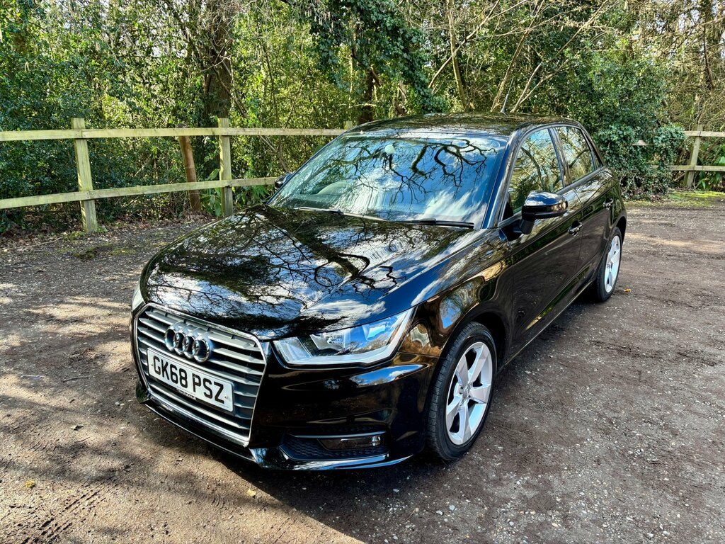 Audi A1 Sportback Tfsi Sport Nav 5-Door GK68PSZ Black #3