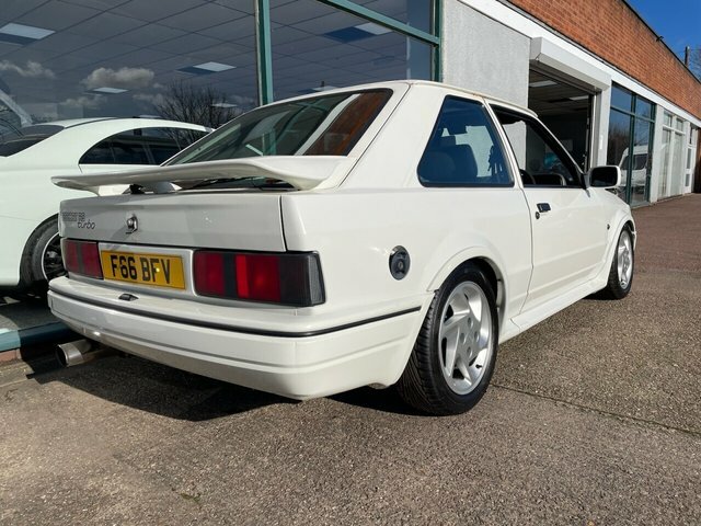 Ford Escort 1.6 Rs Turbo 132 Bhp - Project Vehicle White #3