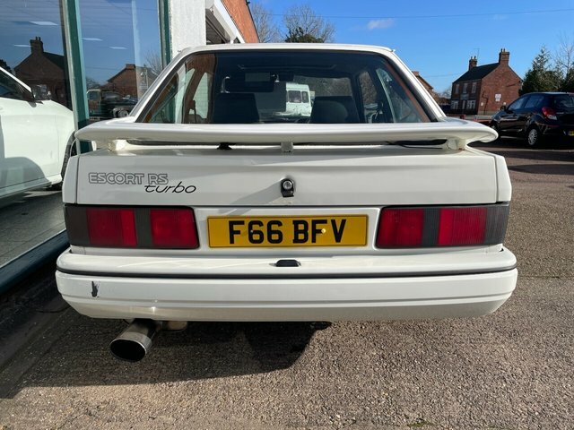 Ford Escort 1.6 Rs Turbo 132 Bhp - Project Vehicle White #4