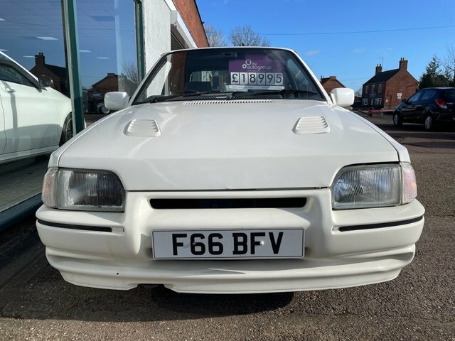 Ford Escort 1.6 Rs Turbo 132 Bhp - Project Vehicle White #5