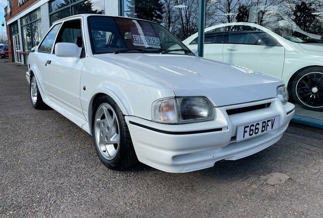 Ford Escort 1.6 Rs Turbo 132 Bhp - Project Vehicle White