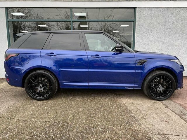 Land Rover Range Rover Sport 5.0 Svr 567 Bhp Blue #2