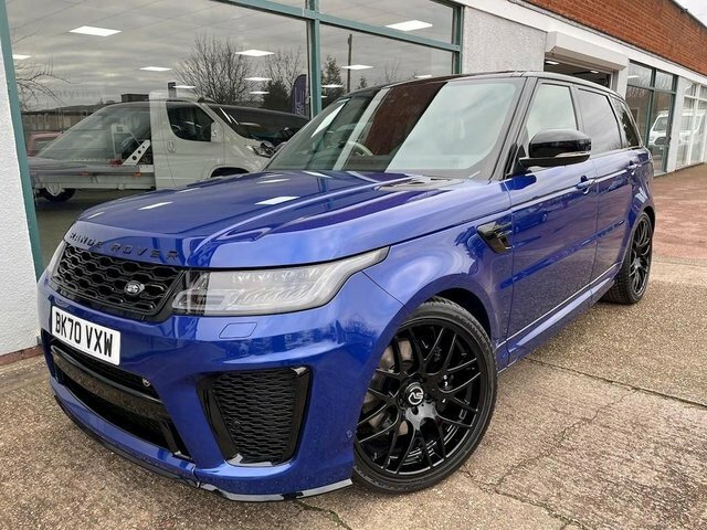 Land Rover Range Rover Sport 5.0 Svr 567 Bhp Blue #5