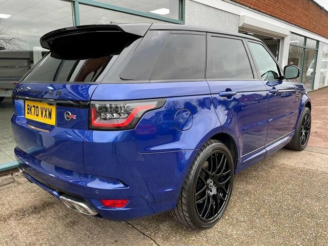 Land Rover Range Rover Sport 5.0 Svr 567 Bhp Blue #3