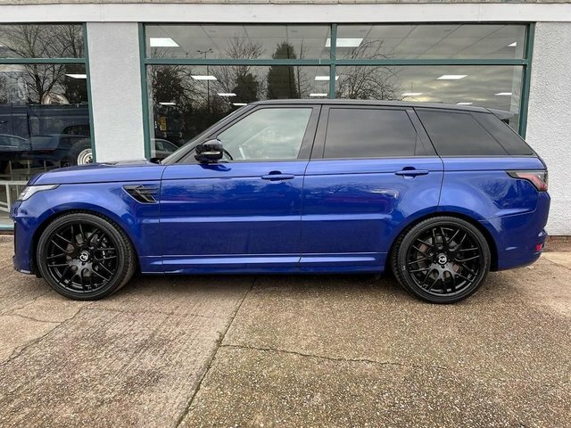 Land Rover Range Rover Sport 5.0 Svr 567 Bhp Blue #6