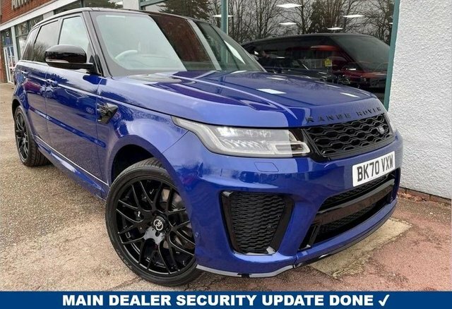 Land Rover Range Rover Sport 5.0 Svr 567 Bhp Blue