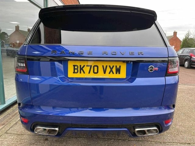 Land Rover Range Rover Sport 5.0 Svr 567 Bhp Blue #4