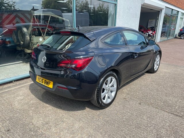 Vauxhall Astra GTC 1.4I Turbo Sport Coupe Euro 6 S YC15BWF Black #4