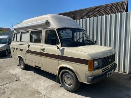 Ford Transit Custom Left Hand Drive Caravan Camper Beige