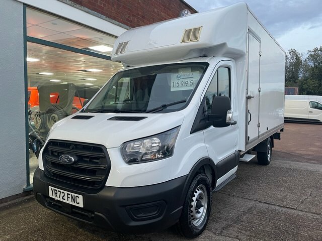 Ford Transit Custom 2.0 350 Ecoblue Mhev Leader Chassis Cab Luton YR72FNC White #6