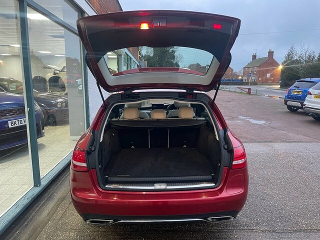 Mercedes-Benz C Class 2.0 C350e 6.4Kwh Sport Premium Plus Estate P HY66GZM Red #5