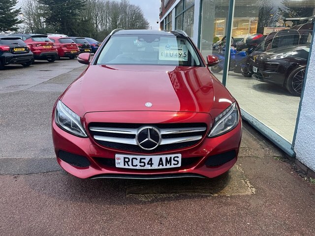 Mercedes-Benz C Class 2.0 C350e 6.4Kwh Sport Premium Plus Estate P HY66GZM Red #6