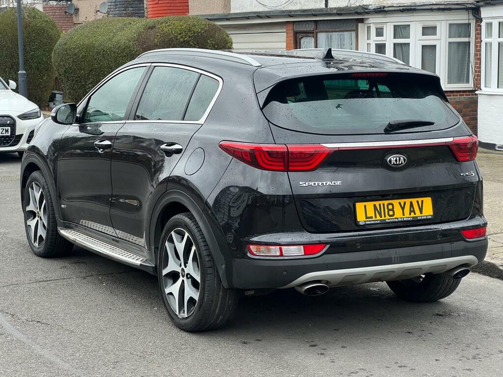 Kia Sportage 1.6 T-gdi Gt-line S Dct Awd Euro 6 LN18YAV Black #6