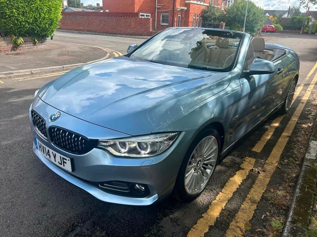 BMW 4 Series 428I Luxury HV14YJF Blue #4