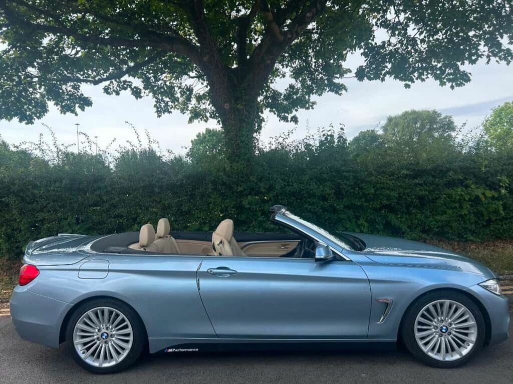 BMW 4 Series 428I Luxury HV14YJF Blue #2