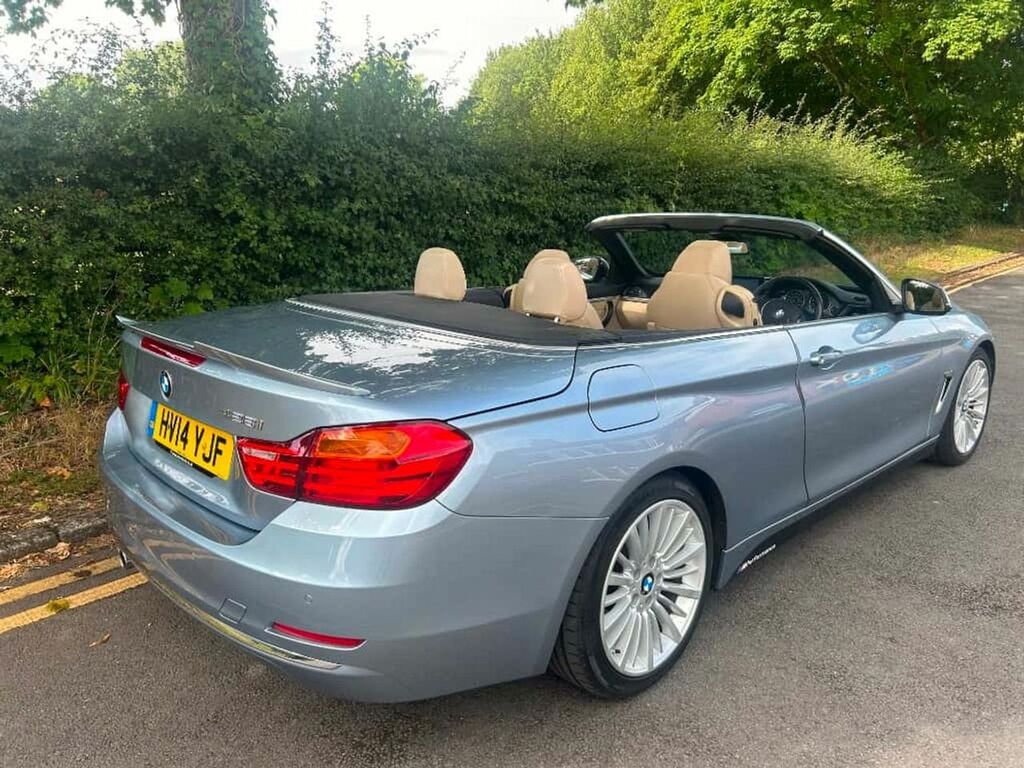 BMW 4 Series 428I Luxury HV14YJF Blue #3