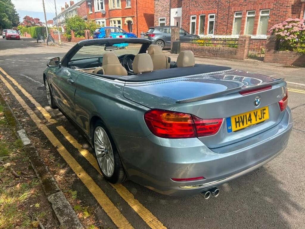 BMW 4 Series 428I Luxury HV14YJF Blue #6