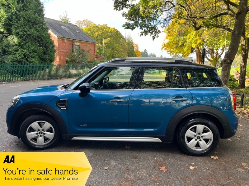 Mini Countryman Cooper D All4 Fsh-sat FJ68RHA Blue #4