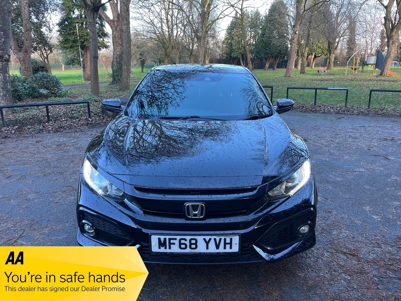 Honda Civic I-dtec Sr Lots Of MF68YVH Black #2