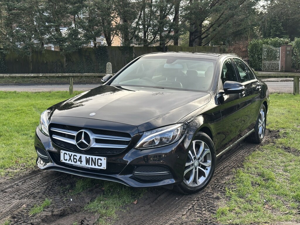Mercedes-Benz C Class Saloon 2.0 C200 Sport Premium 2015 Black #2