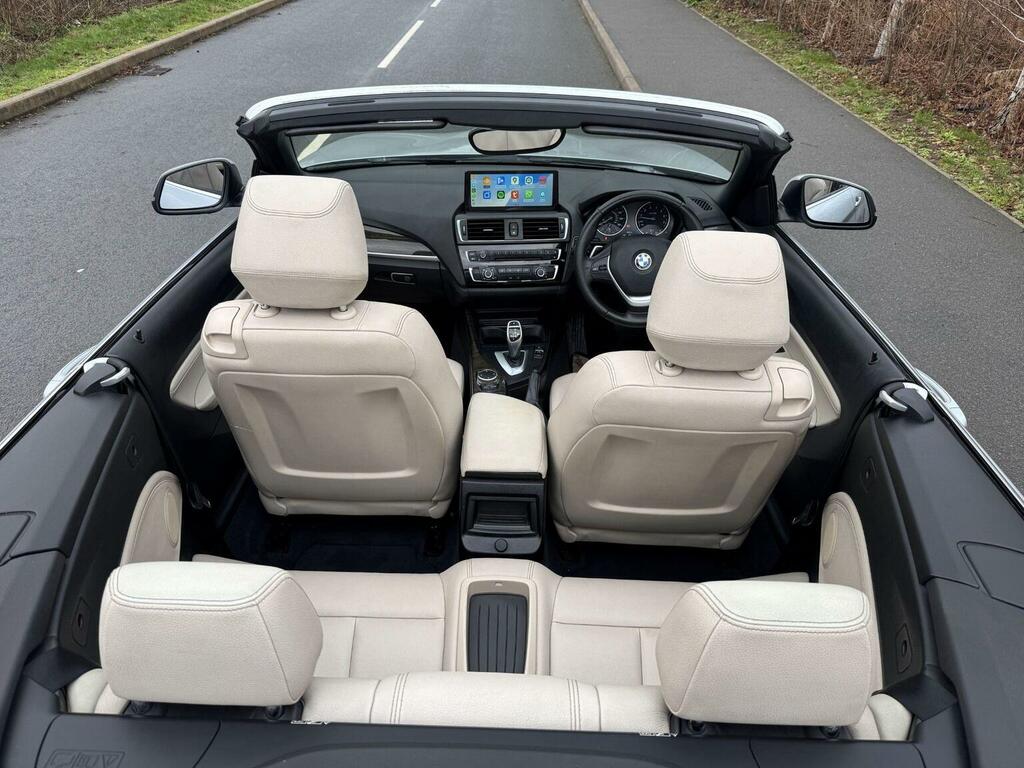 BMW 2 Series Convertible 2.0 220I Luxury Euro 6 Ss Silver #2
