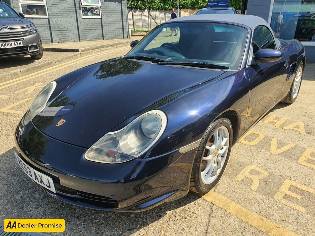 Porsche Boxster 2.7L Spyder Blue #4