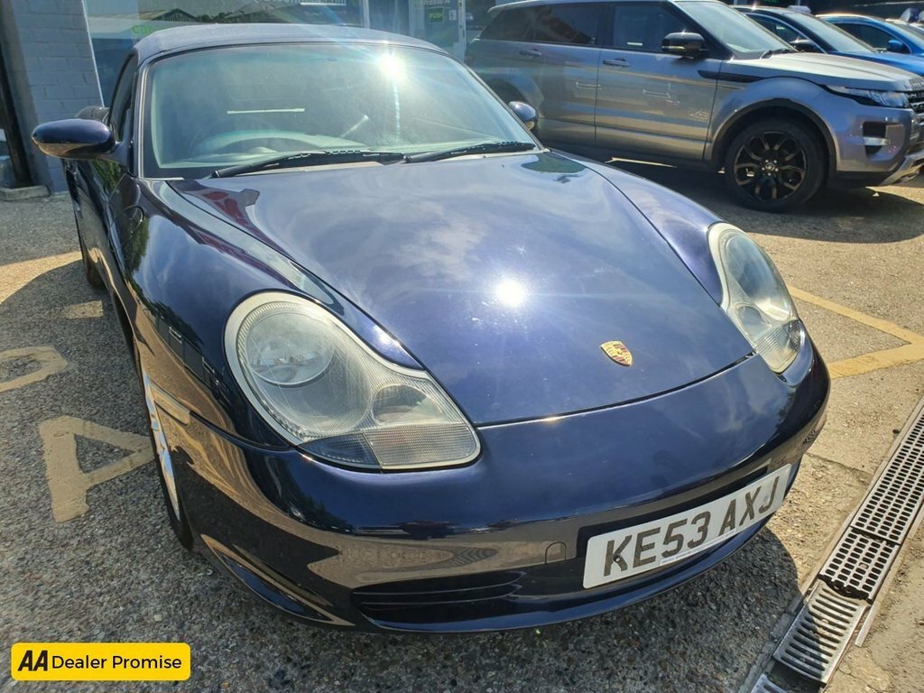 Porsche Boxster 2.7L Spyder Blue #2