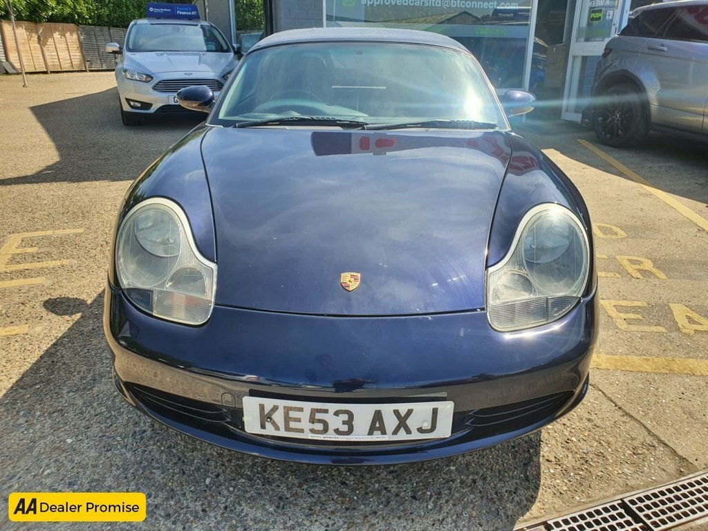 Porsche Boxster 2.7L Spyder Blue #3