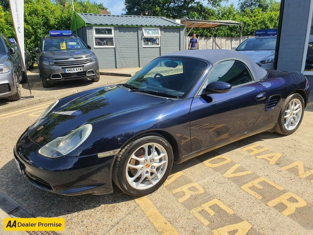 Porsche Boxster 2.7L Spyder Blue #5