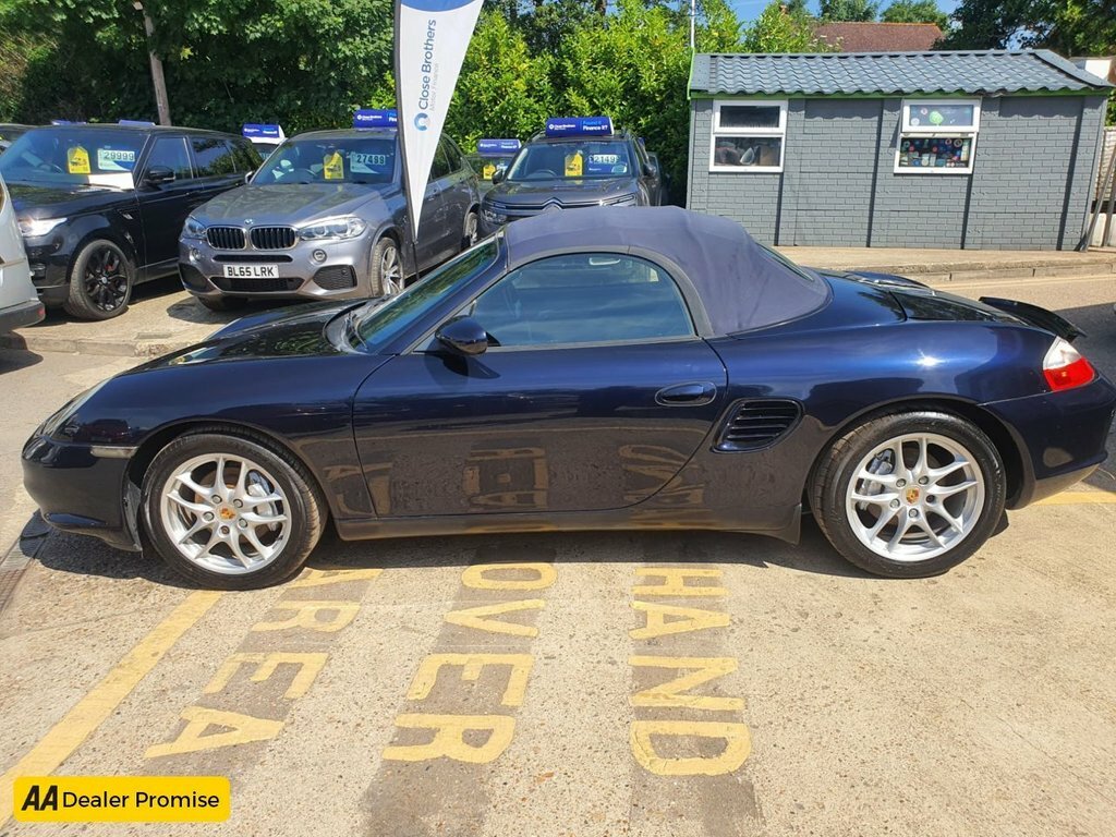 Porsche Boxster 2.7L Spyder Blue #6