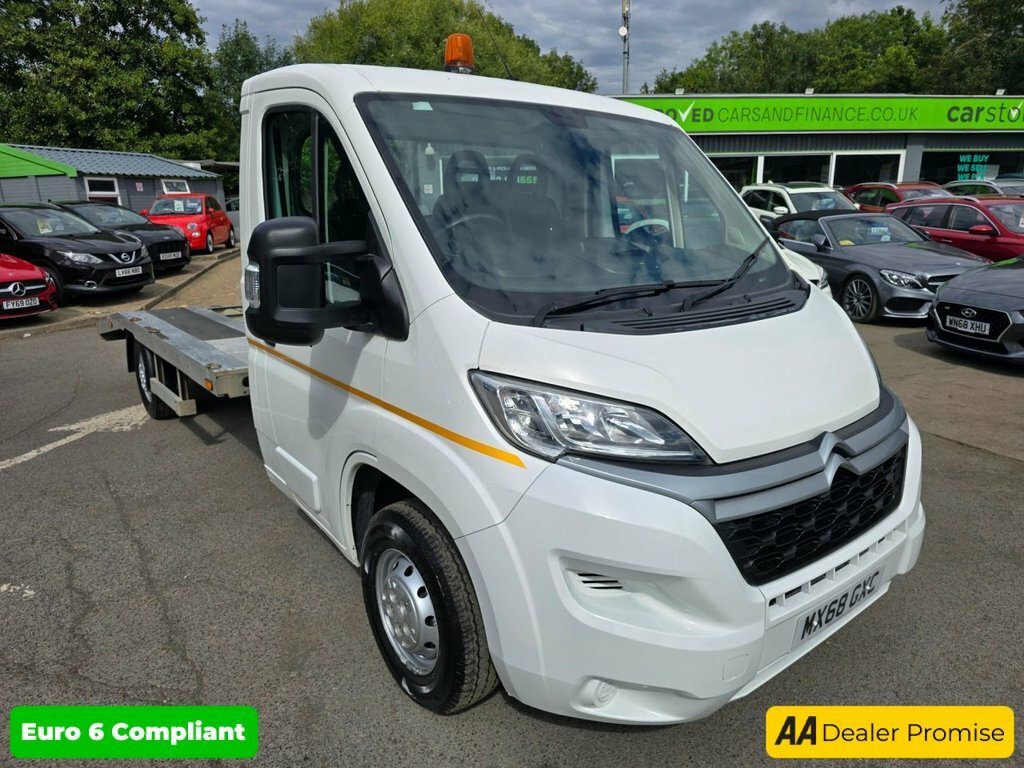 Citroen Relay 2L 35 Bluehdi Bb MX68GXC White #2