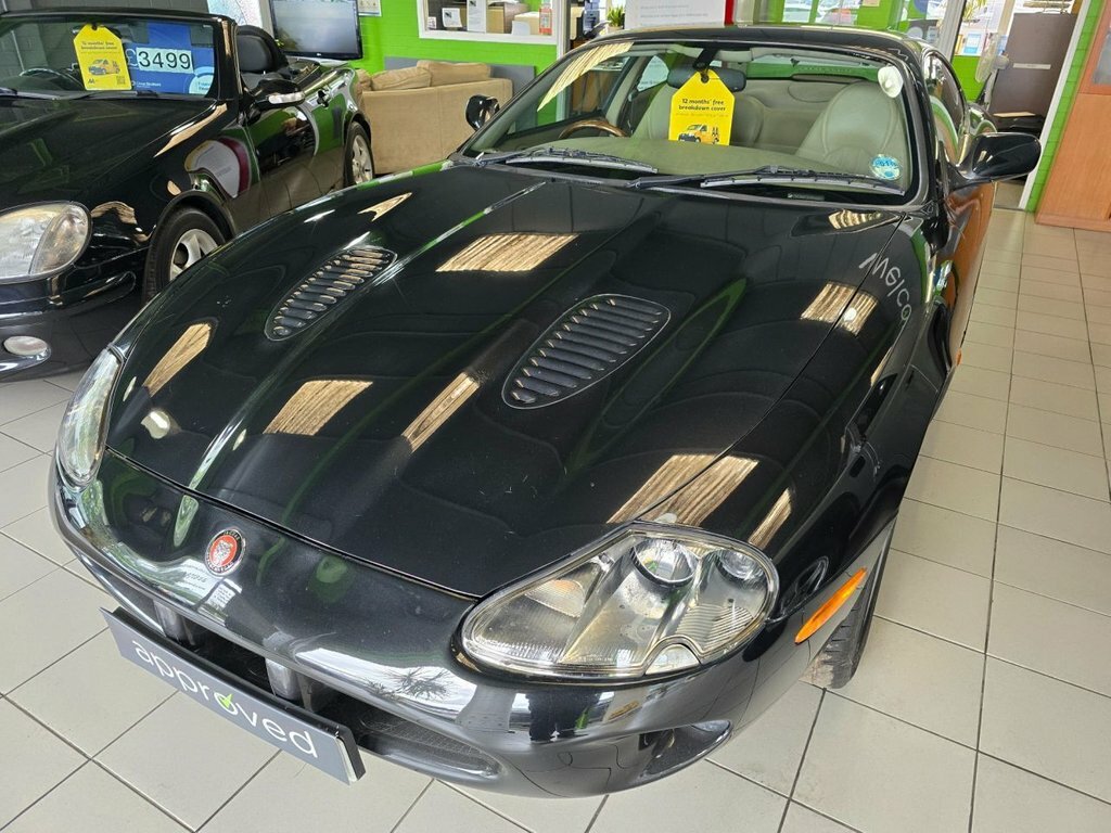 Jaguar XJR Xjr 4.0 In Black With 98,000 Miles And A Service H Black #5