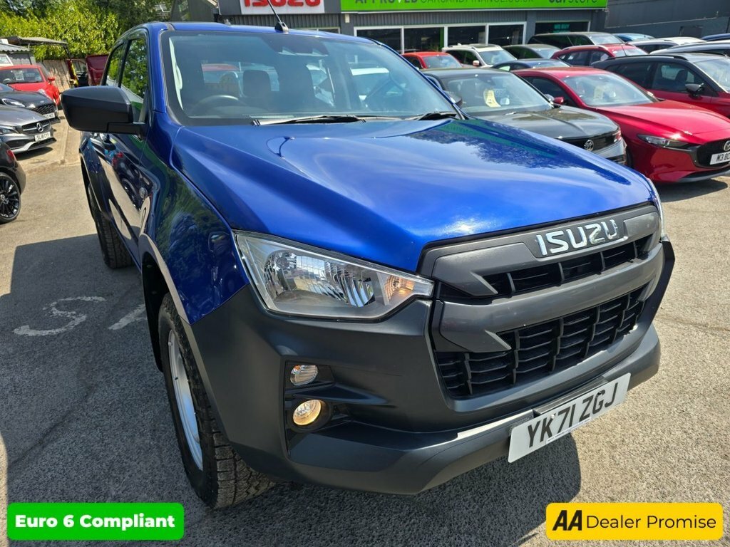 Isuzu D-Max 1.9L Utility YK71ZGJ Blue #3