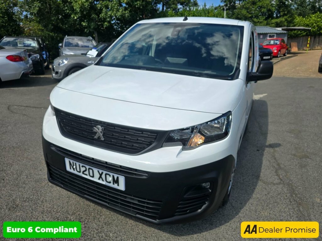 Peugeot Partner 1.5L Professional 6Dr NU20XCM White #5