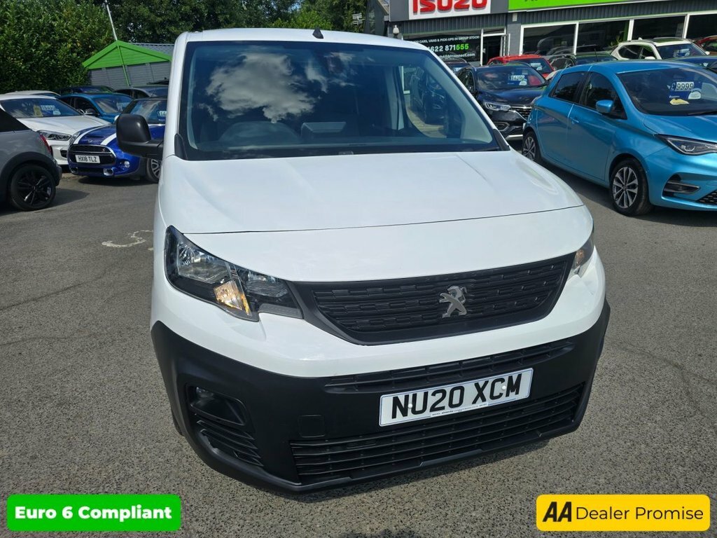 Peugeot Partner 1.5L Professional 6Dr NU20XCM White #3