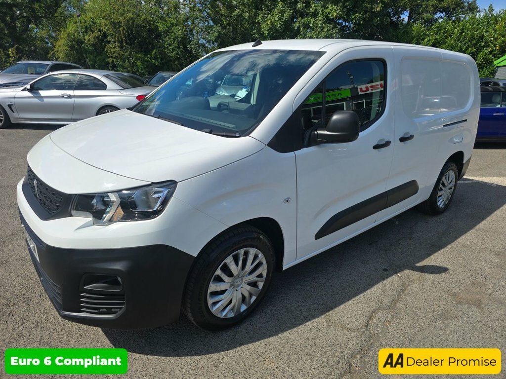 Peugeot Partner 1.5L Professional 6Dr NU20XCM White #6