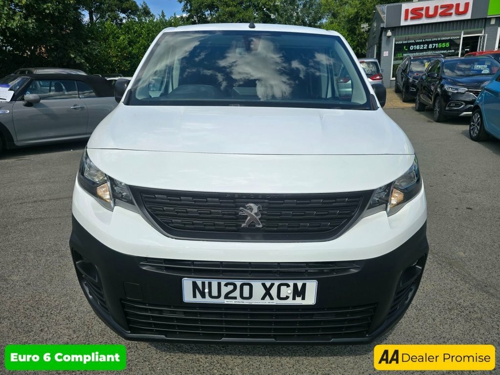 Peugeot Partner 1.5L Professional 6Dr NU20XCM White #4
