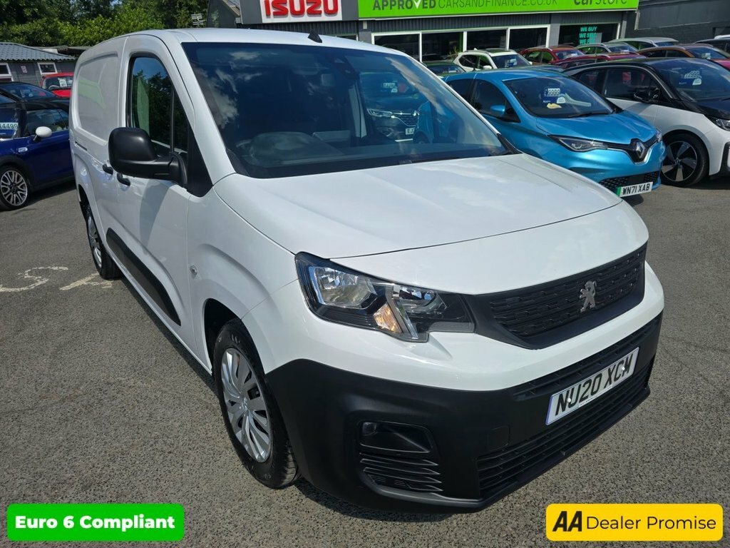 Peugeot Partner 1.5L Professional 6Dr NU20XCM White #2