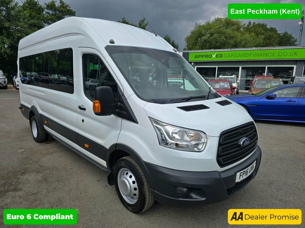 Ford Transit Custom Minibus FP16UNK White