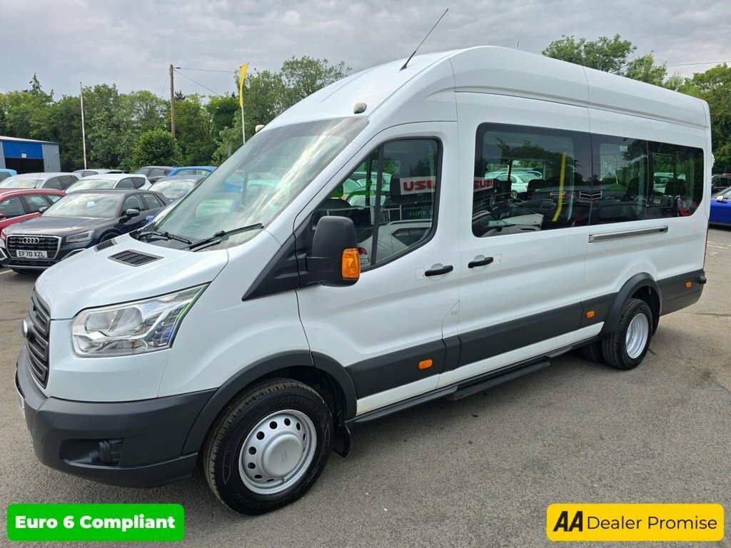 Ford Transit Custom Minibus FP16UNK White #6
