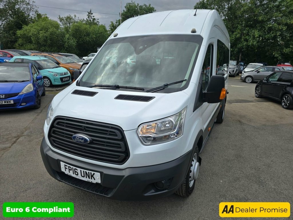 Ford Transit Custom Minibus FP16UNK White #5