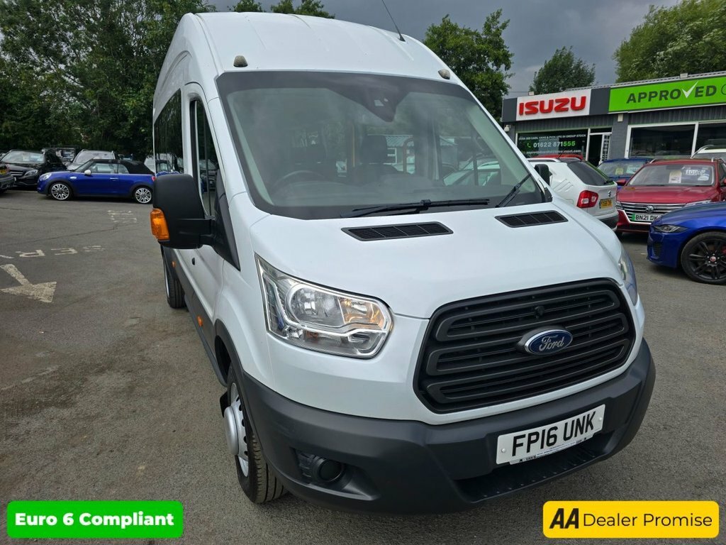 Ford Transit Custom Minibus FP16UNK White #3