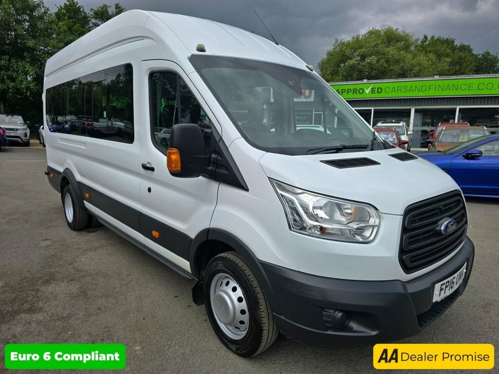 Ford Transit Custom Minibus FP16UNK White #2