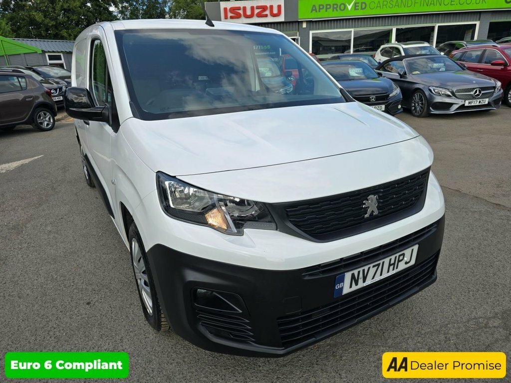 Peugeot Partner 1.5L Professional Premium 6Dr NV71HPJ White #3