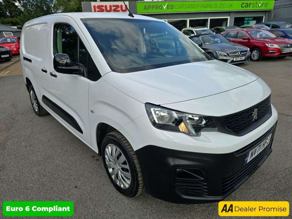 Peugeot Partner 1.5L Professional Premium 6Dr NV71HPJ White #2