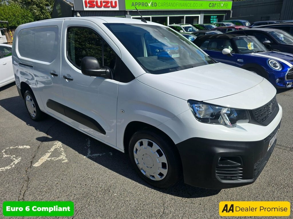 Peugeot Partner 1.5L Professional 6Dr NU70HHZ White #2